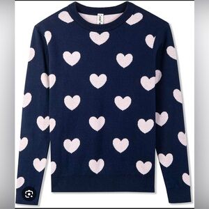 NWT Kids nation heart sweater
